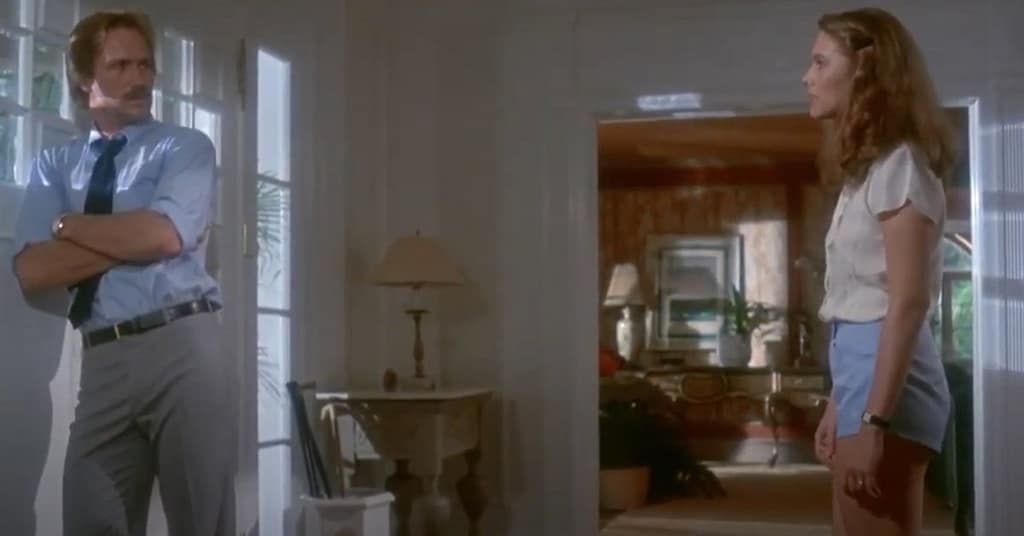 كاثلين ترينر وويليام وهيرت في فيلم النوار الجديد body heat