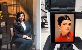 أول ظهور لسارة الودعاني بدون حجاب