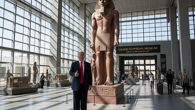 ترامب يحضر افتتاح المتحف المصري الكبير