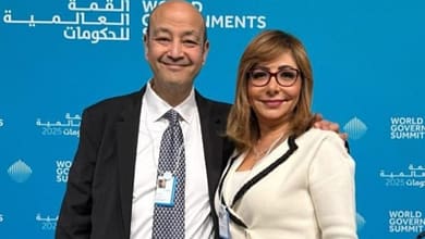 طلاق عمرو أديب ولميس الحديدي