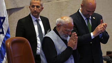 خطاب رئيس الوزراء الهندي في الكنيست