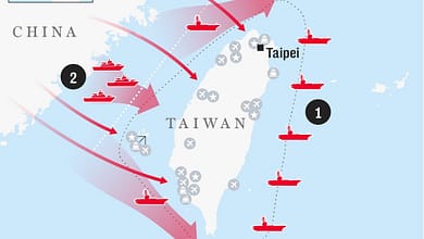 تحركات الجيش الصيني حول تايوان 2026